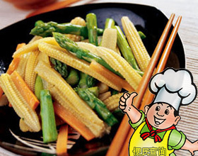 三色玉米的做法