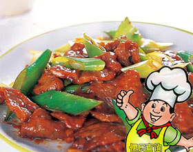 葱爆羊肉片的做法