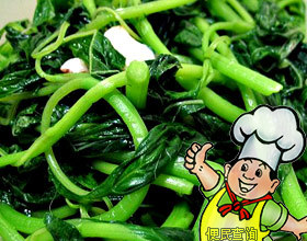 清炒茼蒿菜