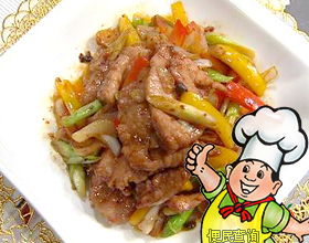 煎羊肉片的做法