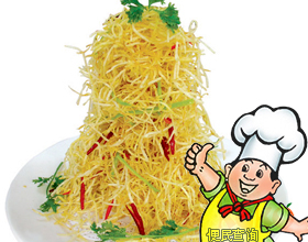 油炝土豆丝的做法