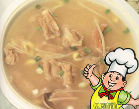 豆芽排骨汤的做法