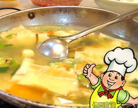 漂浮鱼片汤的做法