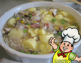炖什锦豆腐的做法