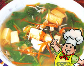 豆腐蔬菜羹的做法