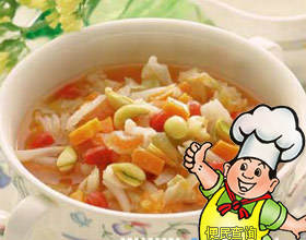 番茄大豆芽草菇豆腐汤的做法