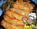 炸豆沙卷的做法