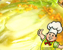 蟹黄白菜的做法