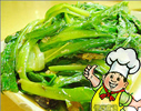 豆豉鲮鱼油麦菜的做法