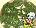 猪肝豌豆苗汤的做法