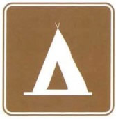野营地标志