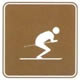 滑雪标志