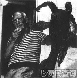 西班牙艺术大师毕加索逝世