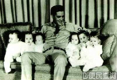 美国当红歌星猫王穿上军装