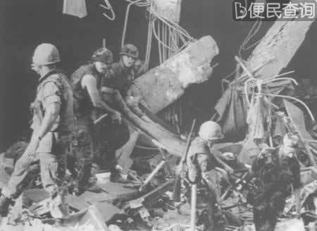 216名美军官兵在贝鲁特爆炸事件中死亡