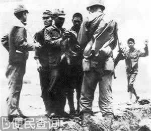 美军登陆日本冲绳岛
