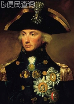 英国海军将领霍雷肖·纳尔逊出生